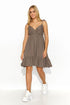 Robe de jour model 194336 Makadamia